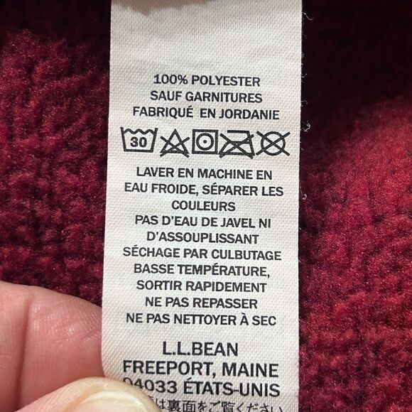 L.L.Bean Sweater Fleece Pullover - Picture 10 of 10